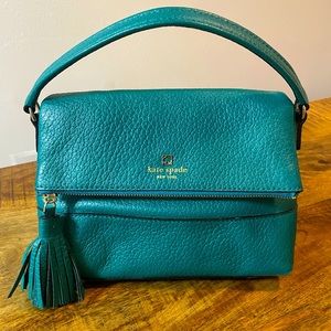 Kate Spade Teal Leather Bag